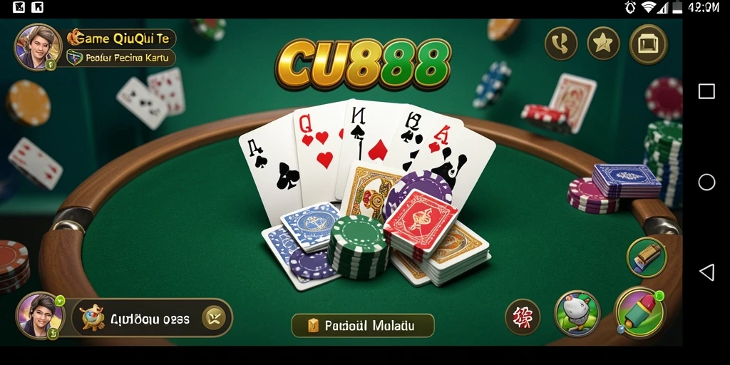 Gameplay seru QiuQiu dengan desain menarik.