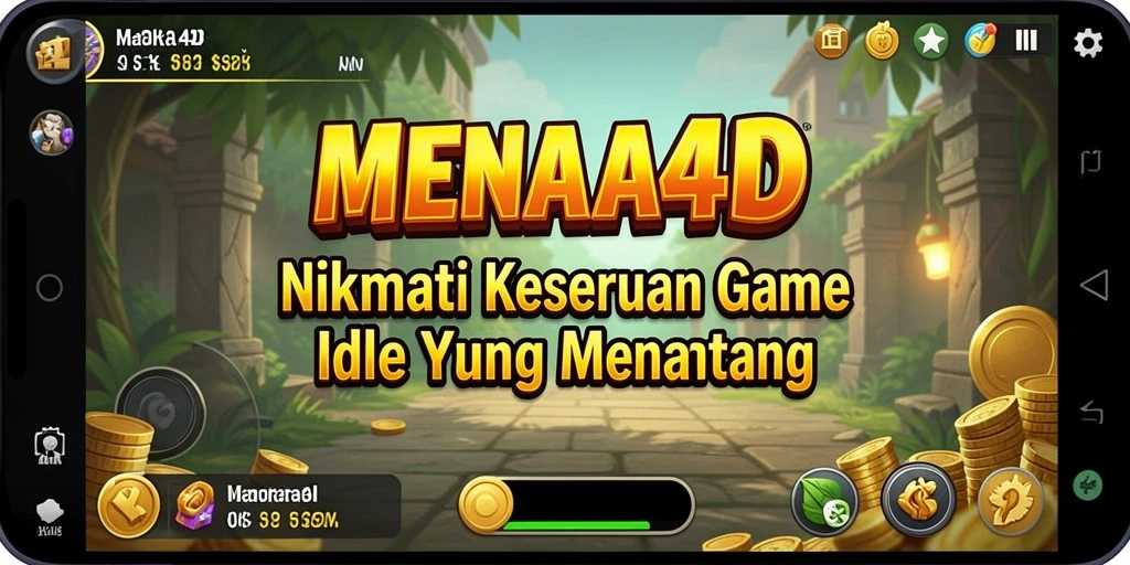 Tampilan gameplay MENARA4D yang menarik dan menawan.