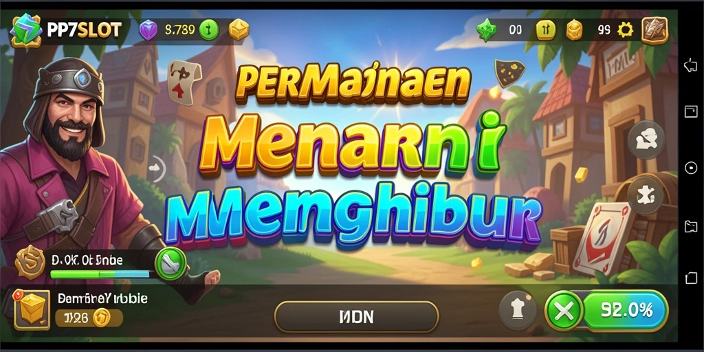 Tampilan gameplay PP7SLOT yang mengasyikkan saat bermain Idle.